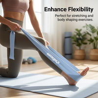 Resistance Bands Set for Legs, Strength Training, Home Workout, Glute Bands for Women, Men, Portable Fitness Bands
