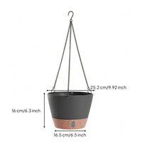 Hanging Planter Speckled Hanging Planter Wide Open Top