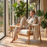 Massage Shawl with Heat Heated Electric Neck Massager U-Shaped for Home