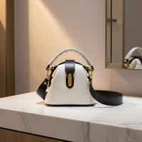 Top Handle Crossbody Bag 2 Way Carry Crossbody Handbag Lightweight Top Handle Purse for Travel