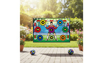 Hanging Football Target Mat