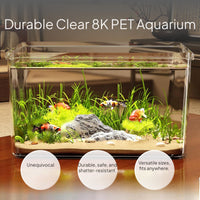 Eco Desktop PET Aquarium for Turtles and Goldfish