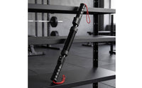 Adjustable Forearm Exerciser with Wrist Cords Spring-Loaded Wrist Exerciser Non-Slip Arm Strength Bar Heavy-Duty for Climbers, Athletes, Home Gym