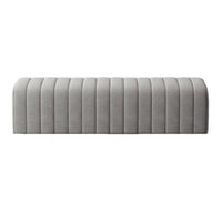 Tufted Bed-End Ottoman Multi-Purpose Upholstered Bench Comfortable Paddinging Modern Design for Bedroom, Walk-in Closet