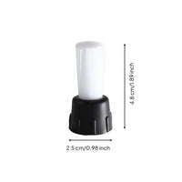 Dense Bristles Coffee Machine Brush Head Removable Replacement Brush Head Ribbed Collar Maintenance Tool Plastic Base