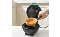 Waffle Bowl Maker Electric Appliance for Dessert Lovers, Kitchen