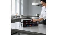 High-Contrast Digital Kitchen Timer Industrial Multi-Channel Timer Electronic Easy to Read for Restaurants