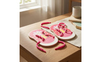 Punched Holes Wooden Lacing Shoe Board Hand-Eye Coordination Shoe Tying Practice Board Early Education Life Skill Trainer Fine Motor Skills for Preschoolers, Kids, Classroom