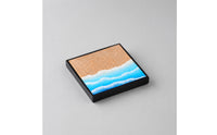 Miniature Display Base Black Frame Tabletop Scene Base Square Miniature Display Base