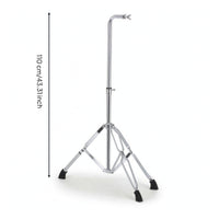 Hanging Instrument Stand Chrome-Finished Wind Chime Stand Adjustable Height Sturdy for Percussionists, Music Studio, Rehearsal