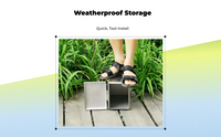 Waterproof motorcycle drink holder