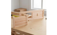 2 Pieces Louvered Sauna Vent Set Light Finish Wooden Sauna Vent Cover