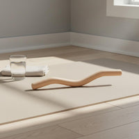 Skin-Friendly Guasha Scraping Stick Portable Wooden Gua Sha Stick Splinter-Splinter-Resistant Beech Wood Body Scraper Ergonomic Handle for Athletes, Home Use, Spa