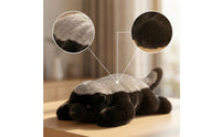 Honey Badger Stuffed Toy Lying Honey Badger Plushie Cuddle Pillow Prone Soft for Children, Bed, Sofa