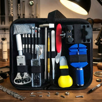 Watch Repair Tool Kit Compact Watch Repair Kit with Carrying Case Professional for Hobbyists