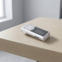 Clip-Attached MP3 Player Re-Energizable Mini MP3 Player Support