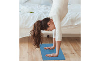 Two-layerLayer Handstand Mat Printed Fitness Mat with Alignment Lines Compact Rectangular for Yogis