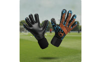Soccer Goalkeeper Gloves Enhanced-Grip Goalkeeper Gloves Full-Finger for Goalkeepers, Goalies