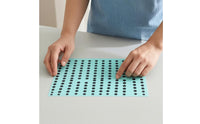 Conductive Adhesive Dots Grid Layout Handheld Controller Control Repair Pad Conductive Cloth Tape Easy to Use