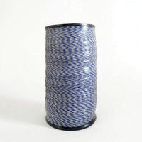 Electric Fence Rope with Stainless Steel Strands Braided Electric Fence Rope Weatherproof Conductive Insulated Conductive Cord for Paddock