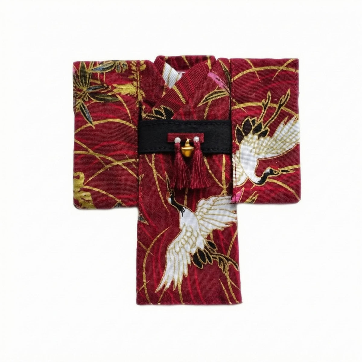 1/12 Scale  Wide Sleeve Doll Kimono-Style Robe Dress Waist Tie Doll Kimono-Style Robe  Japanese-Influenced Toy Clothing