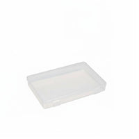 Small Clear Plastic Box Multipurpose Mini Storage Box Lightweight for Craft Room