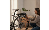 Padded Bike Rear Seat Cushion Thickened Bike Rear Seat Pad Soft Long-Lasting for Cargo Racks