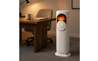 Two-in-Single Function Air Cooler Heater Timer Heating Cooler Spray Mist Floor-Standing Heater Pedestal Base