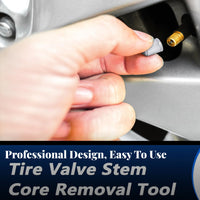 54pcs Car Tire Valve Repair Kit Multifunctional Tire Valve Stem Tool Kit for DIY Hobbyists, Mechanics, Home Garage, Roadside Emergency