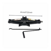 Labor-Saving Ratchet Lifting Device Stable Wide Base Lifting Device Non-Slip Saddle for Roadside Emergency, Garage