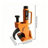 Portable Tire Removal Tool Compact Tire Dismounting Tool Heavy-Duty Hand Bead Breaker Stable for DIYers