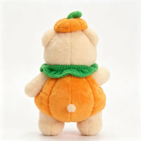 Halloween Pumpkin Bear Plush Toy