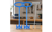 2 Pieces Compatible Pool Skimmer Basket Handle Rust-Resistant Skimmer Basket Handle with Hook Universal Heavy Duty for in-Ground Pools