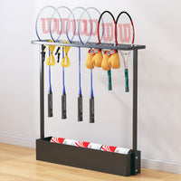 Iron Racket Storage Rack for Living Room