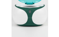 Acoustic Jewelry Cleaner Easy to Use Jewelry Cleaning Single-Button Device-Button Acoustic Cleaner with Transparent Lid for Home, Washroom, Vanity