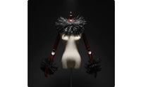 Ruffled with Cuffs Star-Mesh Ruffle with Cuffs Breathable Costume Accessory for Themed Parties, Photoshoots