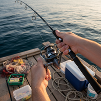 Minglun Wolf King All-Metal Spinning Fishing Reel for Sea Rods, Lure, and Raft Fishing