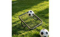 Handheld Deflection Net Compact Handheld Rebounder Heavy-Duty for Coaches, Goalkeeper Training, Reaction Exercises