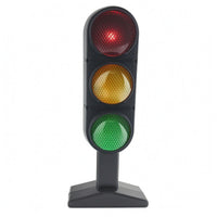 Lighted Freestanding Traffic Light Toy Plastic Learning Playset Hand-Eye Coordination for Children