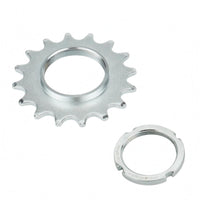 Lock Collar Fixed-Gear Rear Cog Heat-Treated Threaded Rear Cog Electroplated Fixed Gear Sprocket CNC Machined
