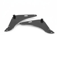Stainless Steel Hood Pin Bracket Kit Easy to Install Hood Pin Kit with Brackets Slimline Replacement for Car Builders