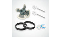 Impeller Assembly Assembly with Shaft Pieces Replacement Part for Repair Technicians