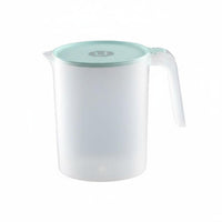 Shatterproof Plastic Water Pitcher Easy to Clean Refrigerator Pitcher with Lid Heat Resistant for Families, Hosts, Kitchen, Parties, Outdoor