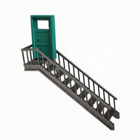Miniature Staircase Model Detailed Resin Stairs Model Scene Model Staircase Steps Resin Stairs Structural Supports