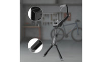Aluminum Alloy Double-Leg Kickstand Adjustable Height Foldable Bike Kickstand Non-Slip Kick Stand Stable for Commuters, Commuting, Touring