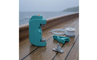 Handheld Electric Fishing Knot Tier Compact Fishing Line Knot Tool Open Channel Angling Accessory Clamping Points