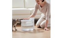 Cat Water Dispenser Multi Layer Filtration Cordless Circulating Water Dispenser Pet Waterer for Cats, Dogs