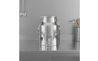 304 Stainless Steel Oil Drum Airtight Seal Sealed Storage Barrel with Faucet Leak-Resistant Stainless Steel Spigot Container for Commercial Kitchen