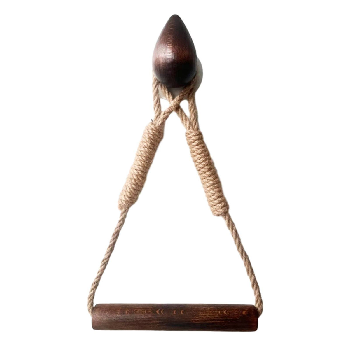 Rope Toilet Paper Holder Handmade Rustic Toilet Roll Hanger for Restroom