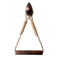 Rope Toilet Paper Holder Handmade Rustic Toilet Roll Hanger for Restroom